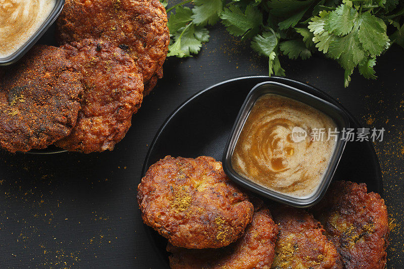 词Aloo tikki